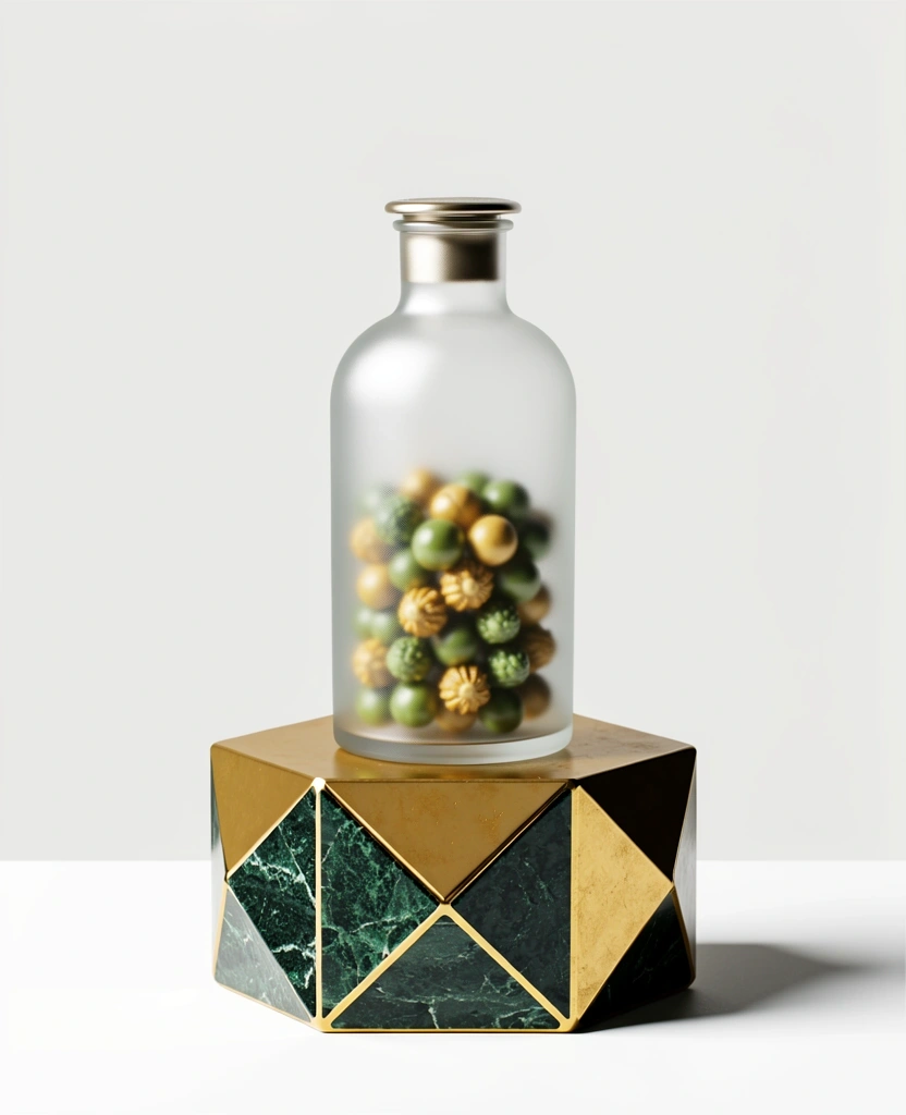 Premium men's vitamin complex packaging